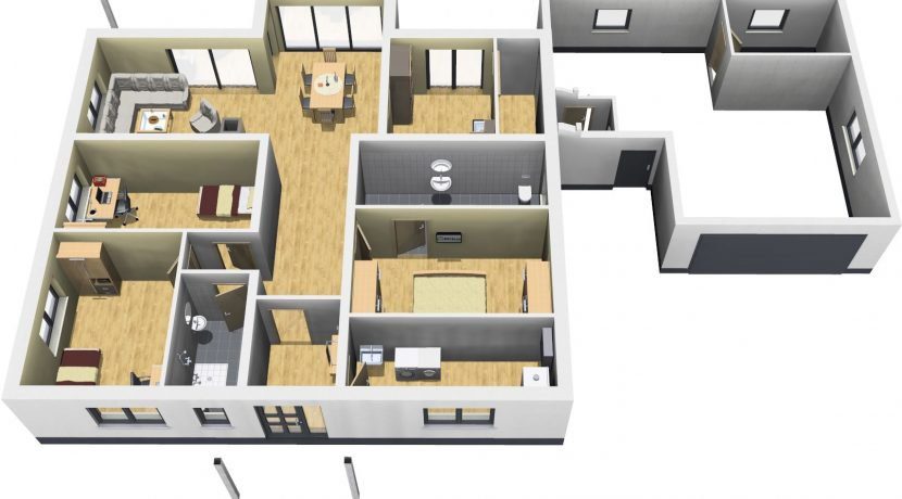 Bungalow141WD+GA60PD_EG-Eingang