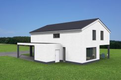 EFH176+Carport_3D-Gartenansicht
