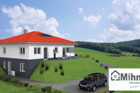 Bungalow105WD+BKG65_Bauantrag_Ansichten_3D-Terrasse_Logo