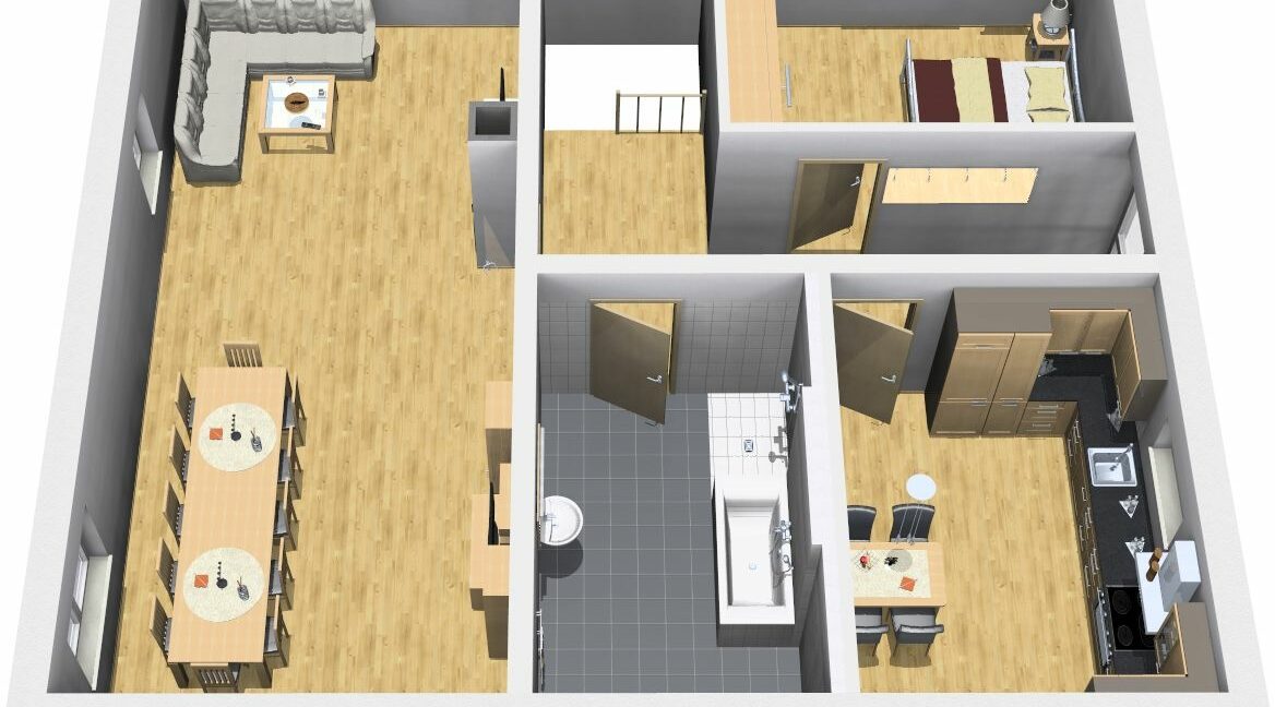 Bungalow105WD+BKG65_Bauantrag_Ansichten_EG-Terrasse