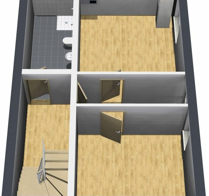 Bungalow105WD+BKG65_Bauantrag_Ansichten_KG-Eingang