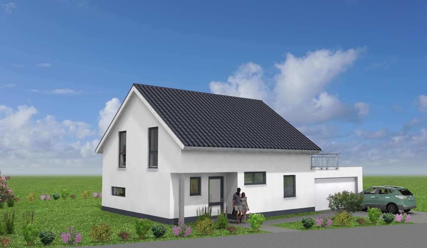 Einfamilienhaus Mit Gro raumgarage Und Balkon Als Dachterrasse In 36124 einfamilienhaus-mit-gro-raumgarage-und-balkon-als-dachterrasse-in-36124