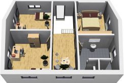 Classico156SD240_Bauantrag_Ansichten_DG-Terrasse