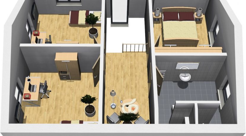 Classico156SD240_Bauantrag_Ansichten_DG-Terrasse