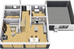 Linearo174WD_Bauantrag_Ansichten_EG-Terrasse