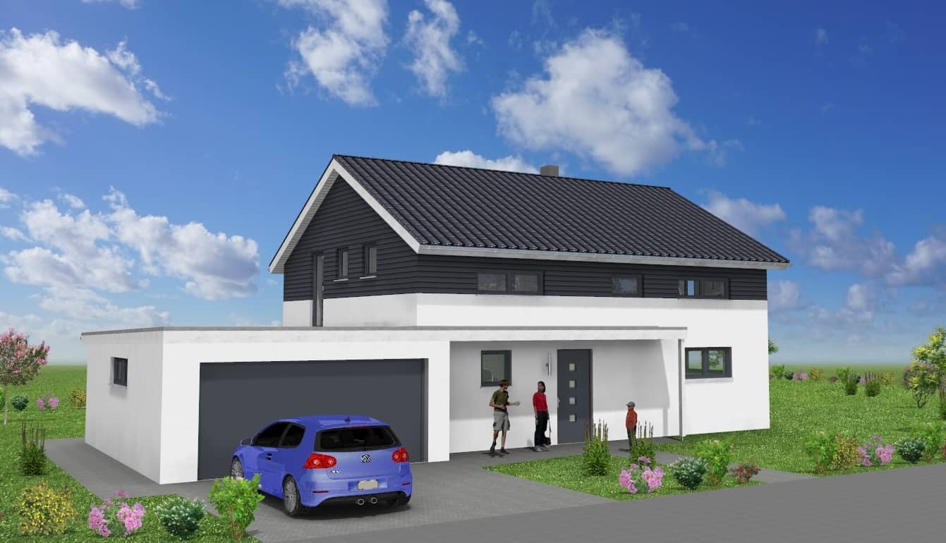 EFH mit Garage und überdachtem Eingang in 99837 Berka a d Werra