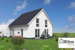 Classico135SD+Ga45_Bauantrag_Ansichten_3D-Terrasse_Logo