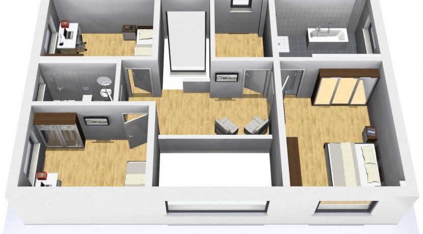 Idealo188FD+Ba21_Bauantrag_Ansichten_OG-Terrasse