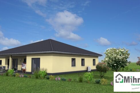 Bungalow107WD+ELW24+Ga43WD_3D-Garten_Logo