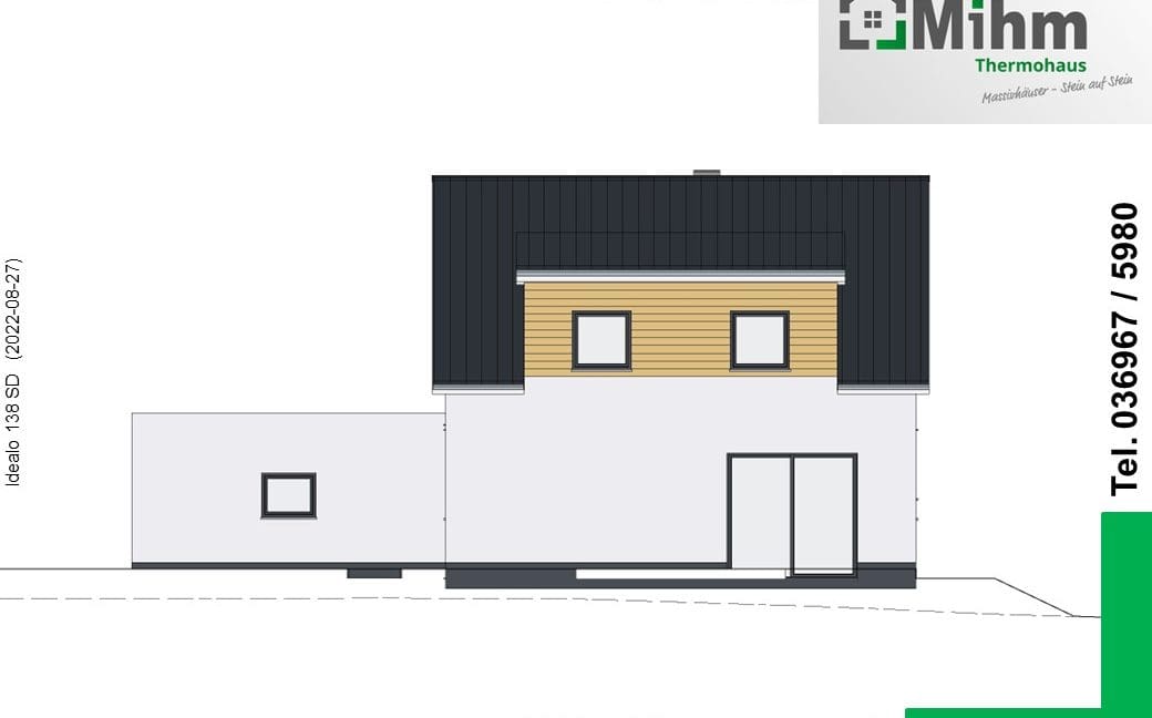 Mihm_Thermohaus_Idealo138SD_Ansicht-West