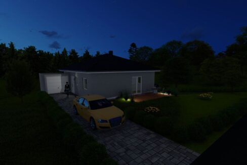 Bungalow75WDBKG75_Einfahrt-OG-Nacht