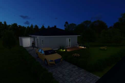 Bungalow75WDBKG75_OG-Einfahrt_Daemmerung