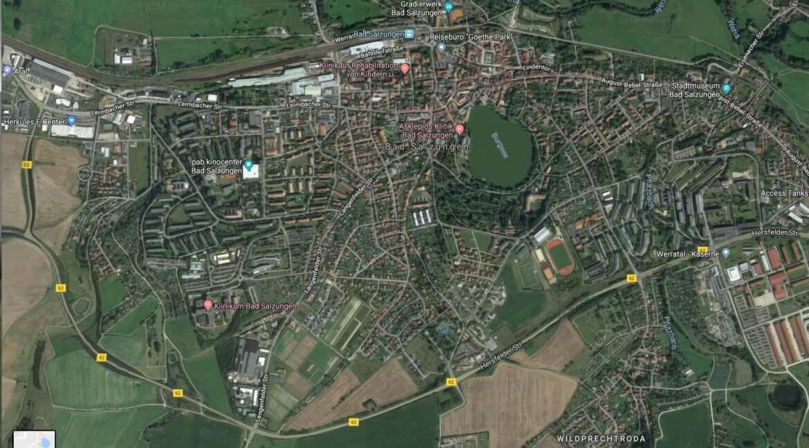 GoogleMaps-Draufsicht