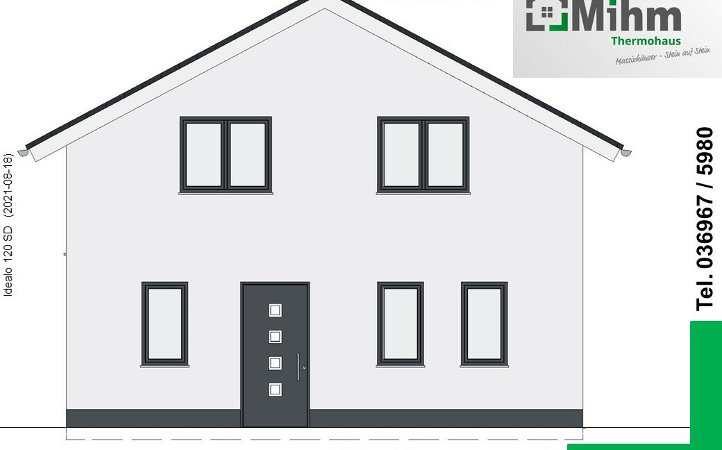 Mihm-Thermohaus_Idealo120SD_Ansicht-Ost
