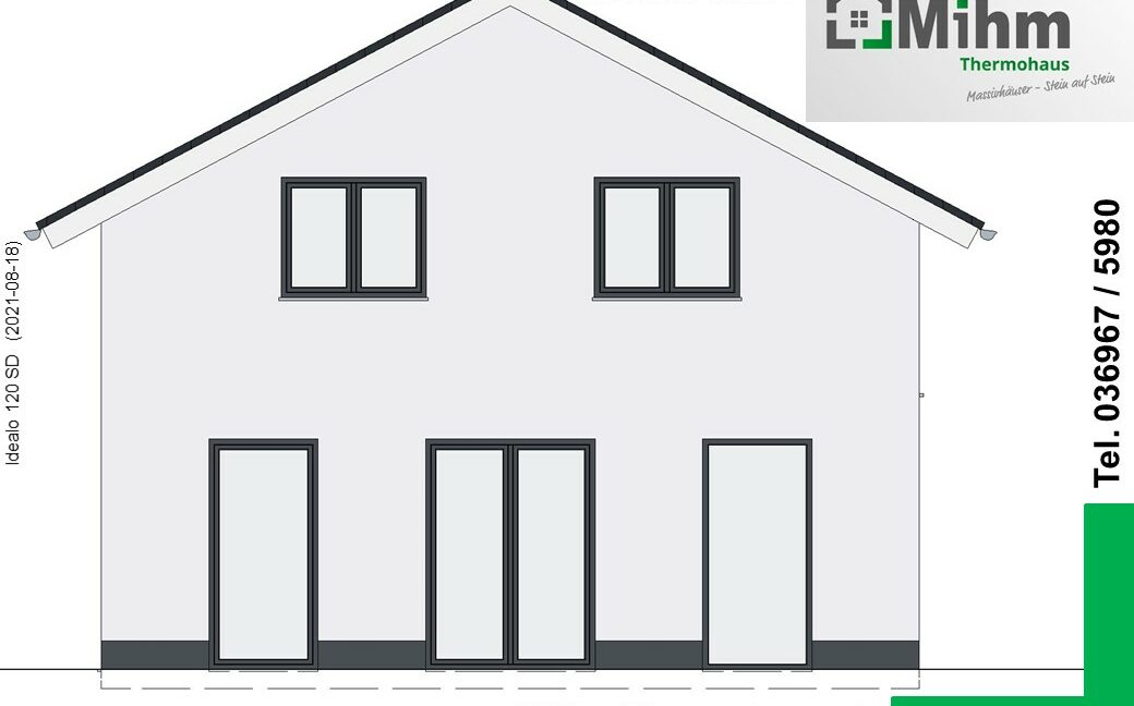Mihm-Thermohaus_Idealo120SD_Ansicht-West
