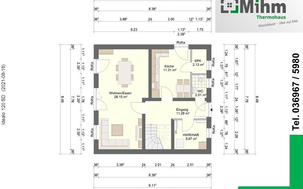 Mihm-Thermohaus_Idealo120SD_EG-Grundriss
